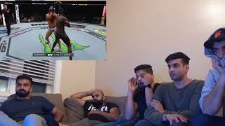 UFC 253 Israel Adesanya vs Paulo Costa FINISH LIVE REACTION [upl. by Sibylle210]