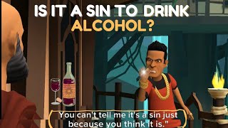 CAN A CHRISTIAN DRINK BEER AND WINE THE TRUTH ABOUT THE SIN OF ALCOHOL CHRISTIAN ANIMATION [upl. by Eisor]