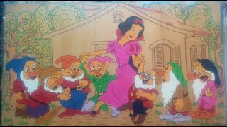 BLANCANIEVES encajerompecabezas Official Disney 1964 [upl. by Clabo]