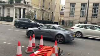 Alpine A110 in Belgravia it’s sick AlpineLife carspotting [upl. by Deloris]