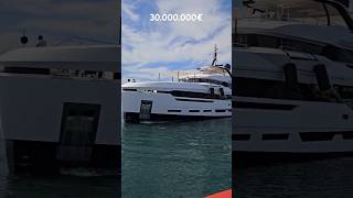 Mega Yacht in Cannes port [upl. by Bik]