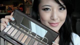 Urban Decay Naked Palette Neutral Smokey Tutorial [upl. by Montanez187]