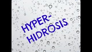 I have hyperhidrosis [upl. by Llyrehc]