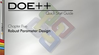 DOE 9 Quick Start Guide Chapter 5 Robust Parameter Design [upl. by Elaynad]