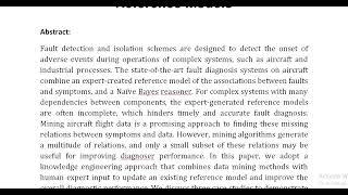 Learning Bayesian Network Structures to Augment Aircraft Diagnostic Reference Models [upl. by Ahsetan191]