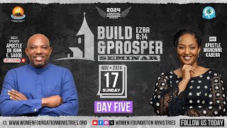 Build and Prosper Seminar Day 5 With Apostle Dr John E Sagoe [upl. by Cheng]