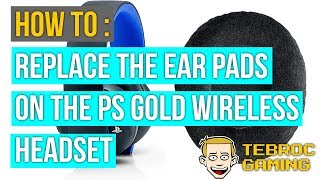 Replacing the PS Gold Headset Ear Pads [upl. by Hannala]