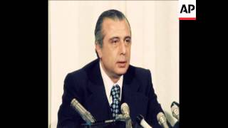 SYND 19 1 78 KYPRIANOU TALKS ON LATEST DEVELOPMENTS [upl. by Krishnah]