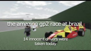 the amazing gp2 brazillian gp by rtcf [upl. by Ennayllek]