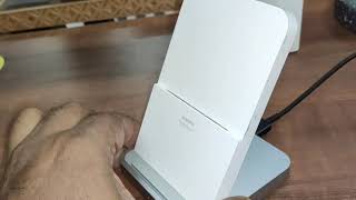 Mi 30W Wireless Charger  Unboxing and Quick Review [upl. by Mairam]