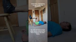 Hamstring Bridges Level 1  10 [upl. by Ahcropal]