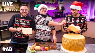 3 Ultimate Festive Cheese Dishes  LIVE [upl. by Attener]