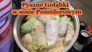 GOŁĄBKI W SOSIE POMIDOROWYM Z MIĘSEM RYŻEM PRZEPIS TRADYCYJNE PYSZNE babciabozenkagotuje🧡NR11 [upl. by Publus]