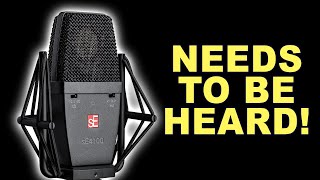 sE Electronics sE4100 Professional Condenser Microphone Audio Test amp Review [upl. by Angelico]