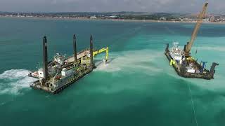 Boskalis  rampion installation duct extension [upl. by Aryk]