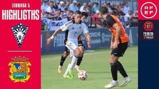 Resumen PrimeraFederación  Marbella FC 11 CF Fuenlabrada  Jornada 5  Temporada 202425 [upl. by Leizo]