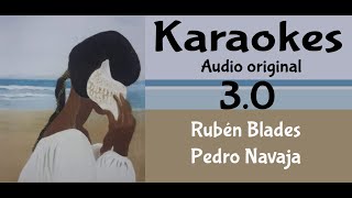 Ruben Blades Pedro Navaja v3 Karaoke [upl. by Avlis]