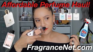 Affordable perfume  FragranceNet Perfume Haul [upl. by Hersch]