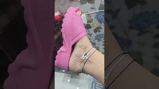 Pink Sandal amp Red Gold Nail Art  Feet Vlog  Feet Beauty  Sumankavitafeet [upl. by Shaughnessy]