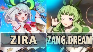 GBVSR🔥Zira Vikala Vs Zangief Dream Cagliostro🔥 High Level Gameplay [upl. by Ronnholm578]