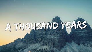 A Thousand Years  Christina Perri Lyrics  Adele Keane Mix Lyrics [upl. by Ninehc]