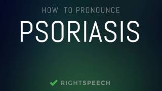 Psoriasis  How to pronounce Psoriasis [upl. by Neoma714]