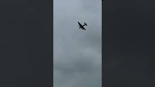 Lancaster Bomber insane arrival  Bournemouth Air Festival 310824 [upl. by Noyek140]