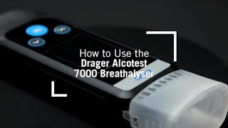 Mastering The Drager Alcotest 7000 Breathalyser A Stepbystep Guide [upl. by Khano]