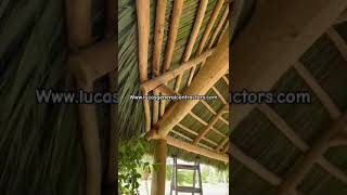 Port st lucie Tiki hut buildersconstructioncontractors Wwwlucasgeneralcontractorscom tikihuts [upl. by Notsla478]