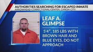 Authorities searching for escaped inmate [upl. by Isnyl]