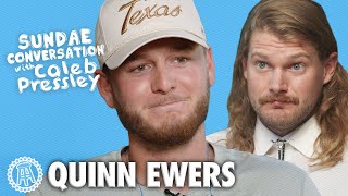 QUINN EWERS Sundae Conversation with Caleb Pressley [upl. by Ynnob]