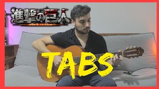 Vogel im Käfig  TABS  Attack on Titan Guitar Cover  Fede Brras Cruz [upl. by Ylrak]