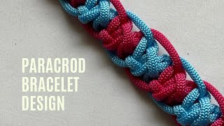 How to make a paracrod bracelet knot 🪢 tutorial [upl. by Noyr]