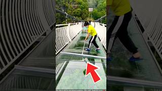 ग्लास ब्रिज को कैसे साफ किया जाता है glass bridge cleaning  shortsvideo [upl. by Ecidnak]