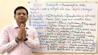 Non Steroidal Anti inflammatory Drug  NSAIDs Part04 Pharmacological Action of Salicylate [upl. by Swan267]