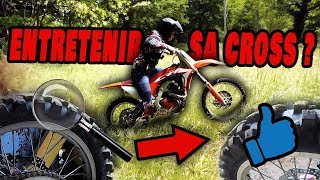 Comment entretenir sa moto cross [upl. by Cesare54]