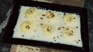 Laziza Rasmalai Recipe  Tayyaba Happy Life [upl. by Amsden]