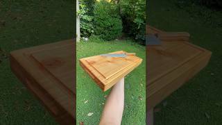 How to make a cutting board wood woodworking [upl. by Louisette]