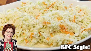 THE BEST  KFC Style Coleslaw  Step by Step  How to Cook Tutorial [upl. by O'Donnell]