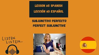 Perfect Subjunctive in Spanish  Subjunctive in Spanish  Subjuntivo Perfecto [upl. by Janka130]