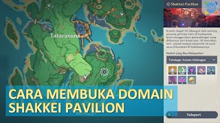 Cara Membuka Domain Shakkei Pavilion  Genshin Impact Indonesia [upl. by Cherish475]