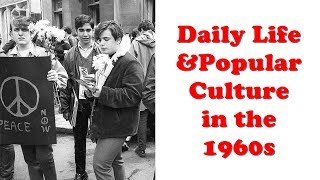 History Brief 1960s Daily Life and Pop Culture [upl. by Maletta397]