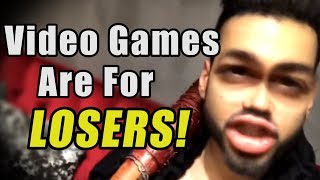 Millionaire Douche Thinks Youre a Loser If You Play Video Games [upl. by Ezana]