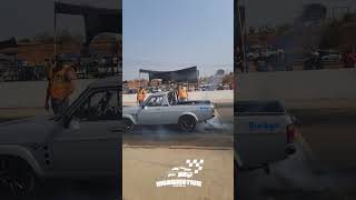 V8 1400 bakkie🔥💨🏁PLEASE LIKE COMMENT AND SUBSCRIBE 🙏🏻moabmotive blowup dragrace [upl. by Kcirdes]