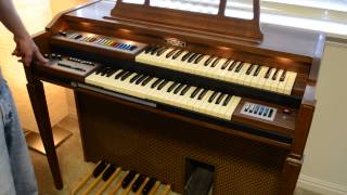 Baldwin Bravura 123 Electric Organ [upl. by Purse862]