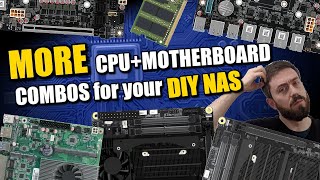 MORE CPU  Motherboard Combos for NAS Builds ECC AMD CWWK TopTon amp More for 2024 [upl. by Ellenaej]