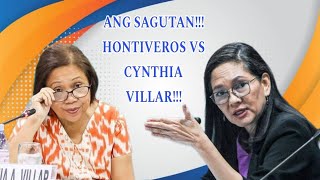 SAGUTAN HONTIVEROS VS CYNTHIA VILLAR TAMEME SI HONTIVEROS [upl. by Darcia]