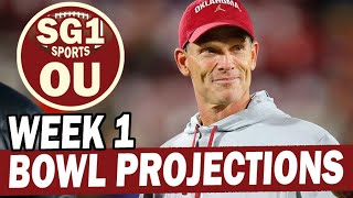 Oklahoma Week 1 Bowl Projections  Season Outlook [upl. by Eatnahc]