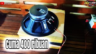 RCF 15 INCH BS170 CUMA 400 RIBUAN UNBOXING [upl. by Andrea]