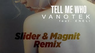 Vanotek  Tell Me Who feat Eneli Slider amp Magnit Remix Cover Art Ultra Music [upl. by Neddra]